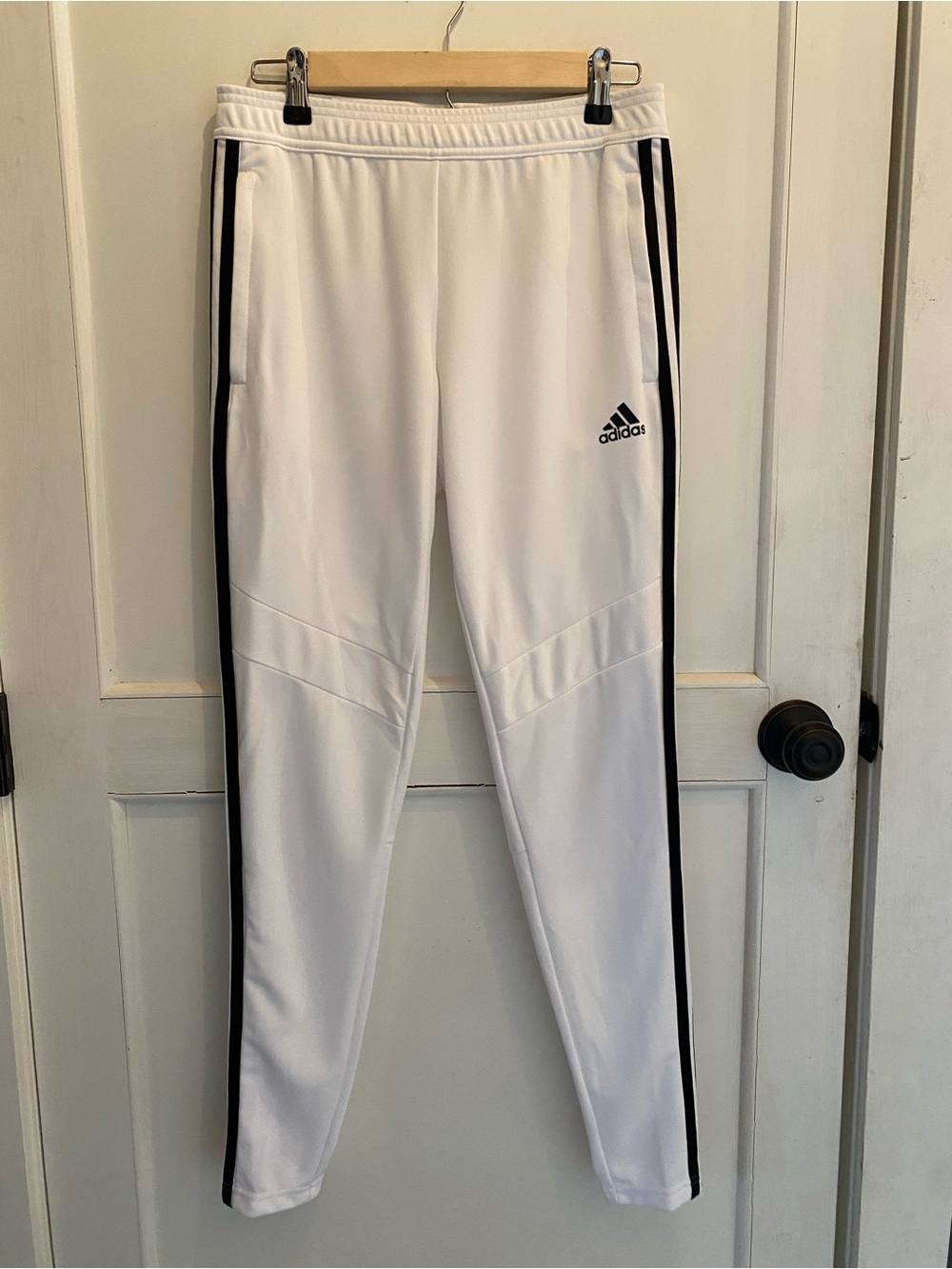 Adidas White Track Pants